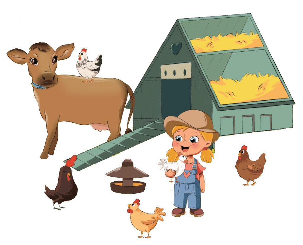 Becca With Animals