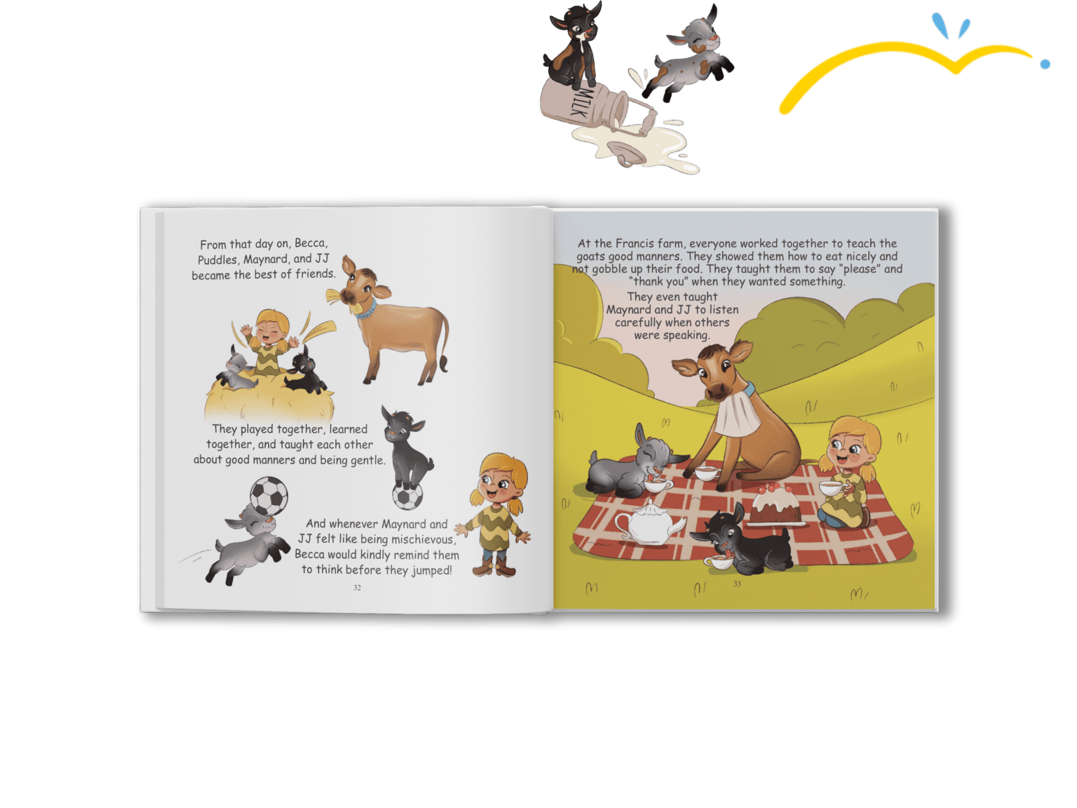 Mockup Open Book
